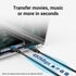 xCool USB-C to Lightning Cable 3.3ft, MFi Certified for iPhone 14/13/12, Black